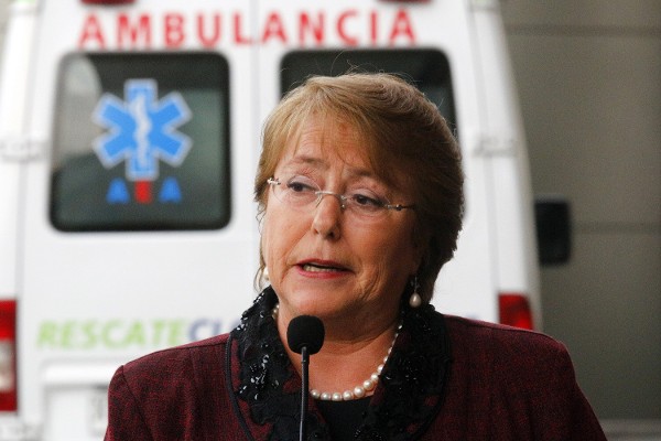 La presidenta chilena, Michelle Bachelet.