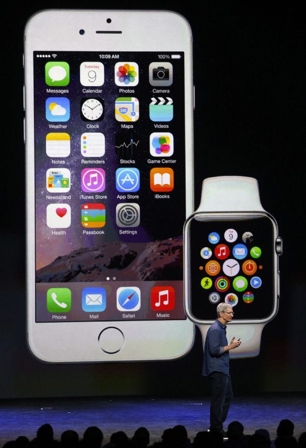 Presentación del nuevo Apple Watch.