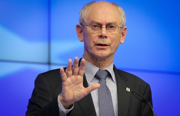 El presidente del Consejo Europeo Herman Van Rompuy.