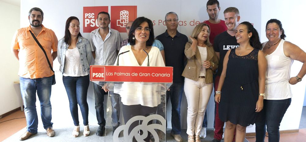 La portavoz del PSOE en Cabildo de Gran Canaria, Carolina Darias.