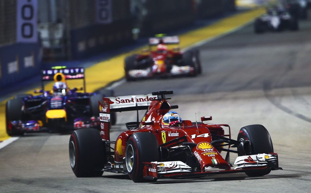 Fernando Alonso y Daniel Ricciardo.
