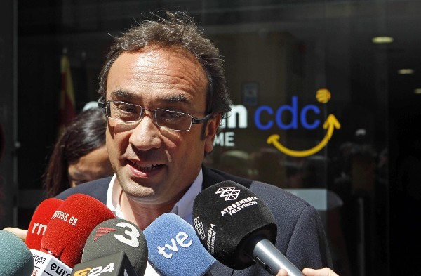 El coordinador general de CDC, Josep Rull.