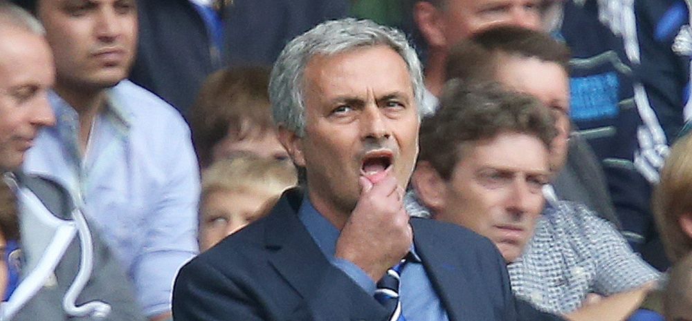 José Mourinho, técnico del Chelsea.