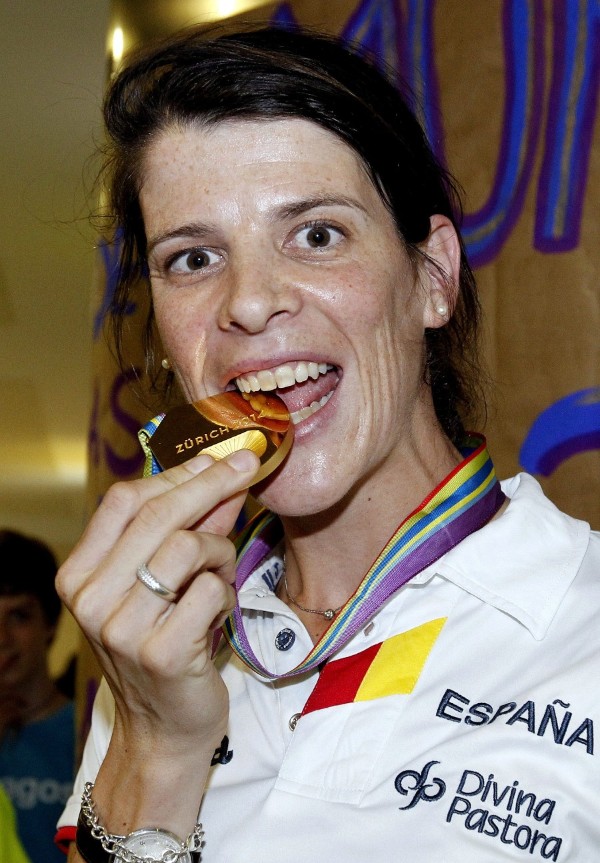 La atleta Ruth Beitia.