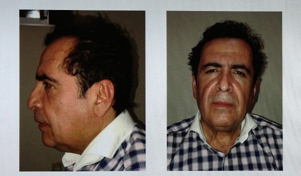 Combo de fotografías presentadas por la Procuraduría General de la República y que muestran al capo Héctor Beltrán Leyva.