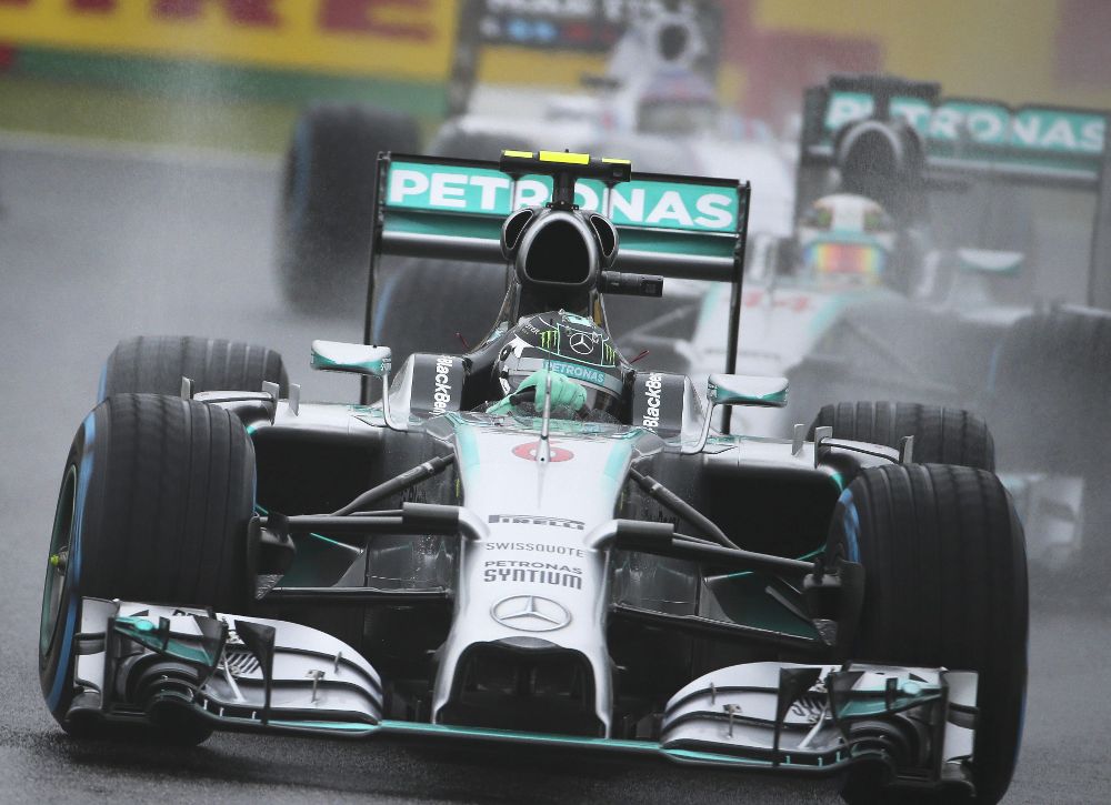 Nico Rosberg, de of Mercedes AMG GP.