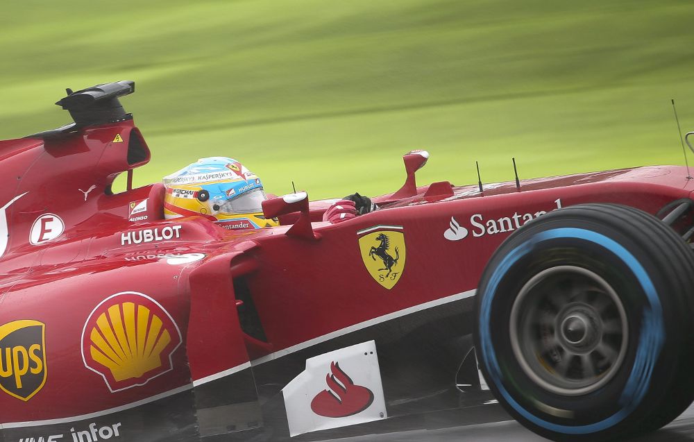 Fernando Alonso, de Ferrari.