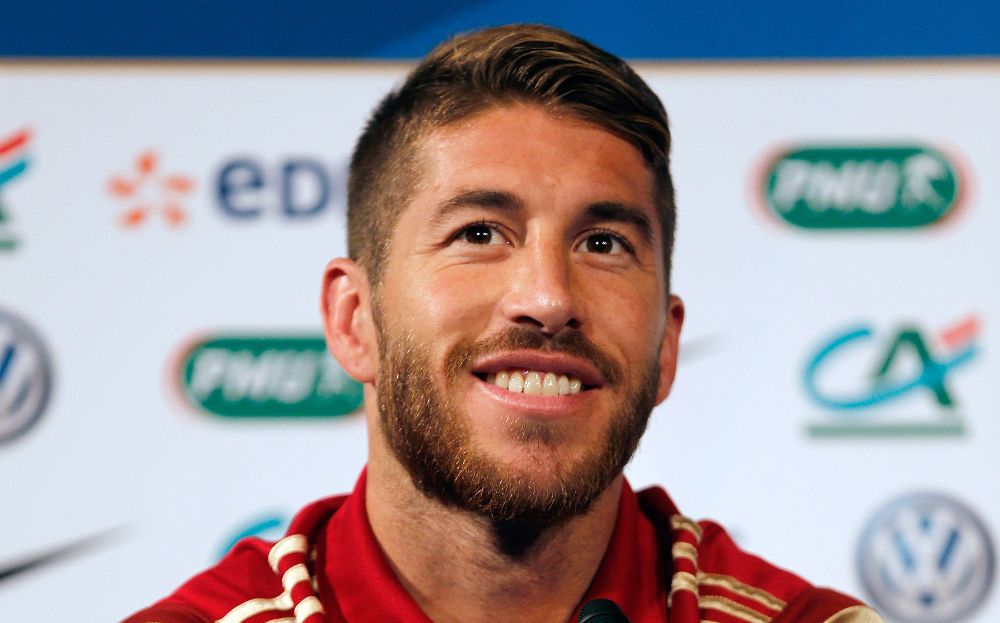 El defensa de la selección española, Sergio Ramos.
