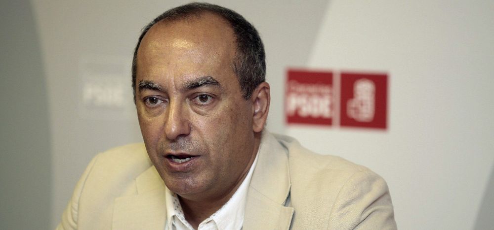 El secretario de Organización del PSC-PSOE, Julio Cruz.