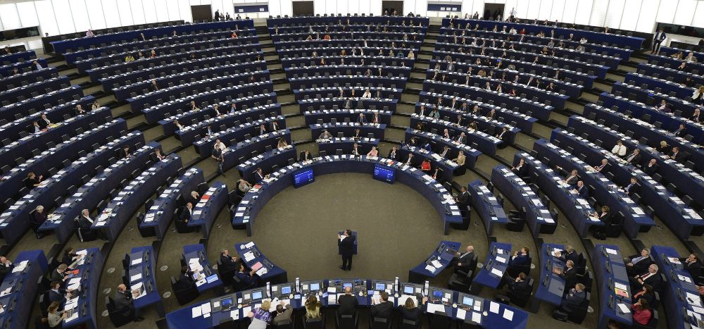 Pleno de la Eurocámara, en Estrasburgo, Francia.