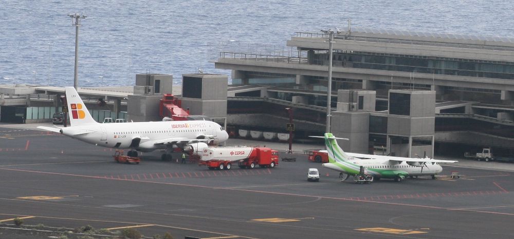 Imagen de archivo del aeropuerto en Mazo, La Palma.