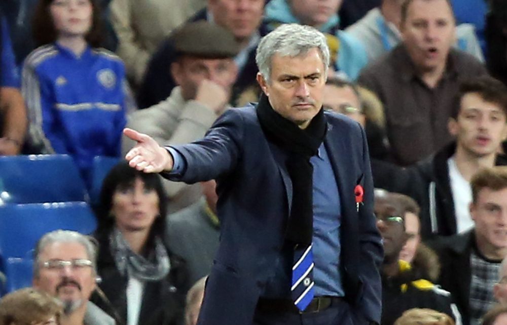 José Mourinho, técnico del Chelsea.