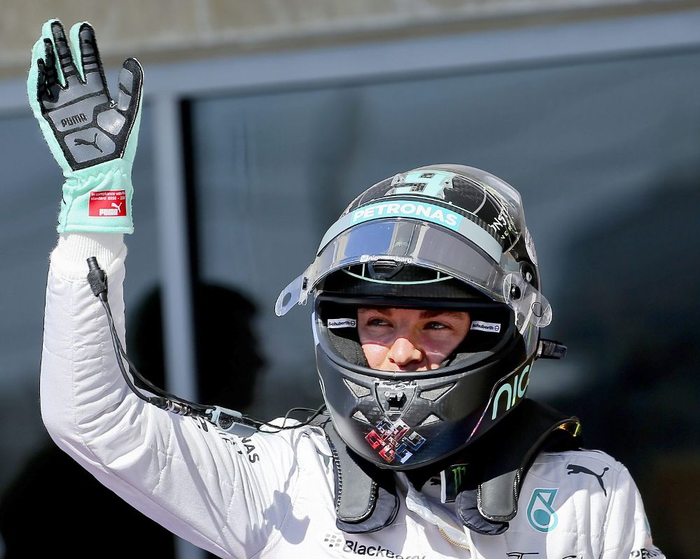 Nico Rosberg, de Mercedes AMG GP.