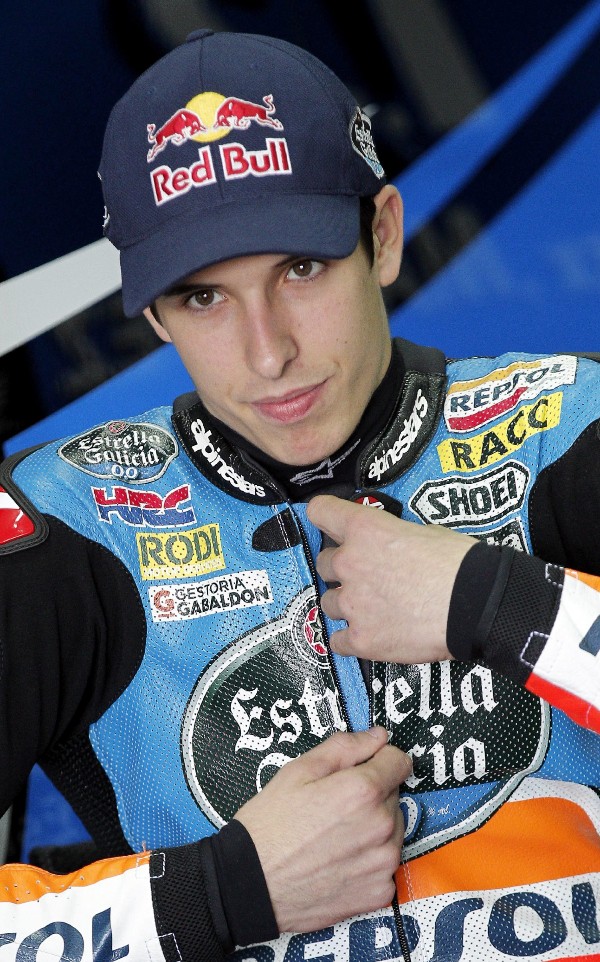 El líder del Mundial de Moto3, Alex Márquez.