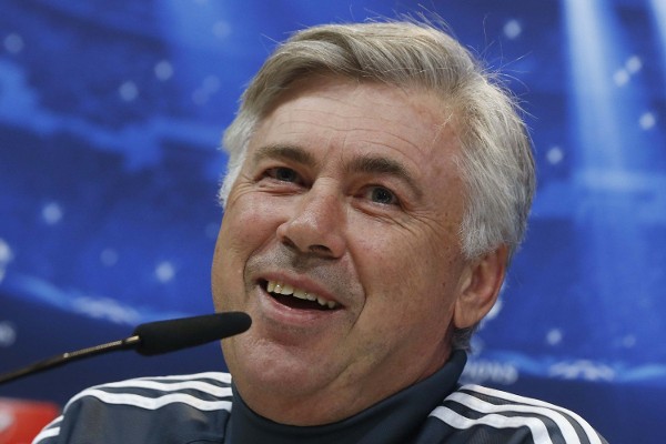 El técnico del Real Madrid, Carlo Ancelotti.