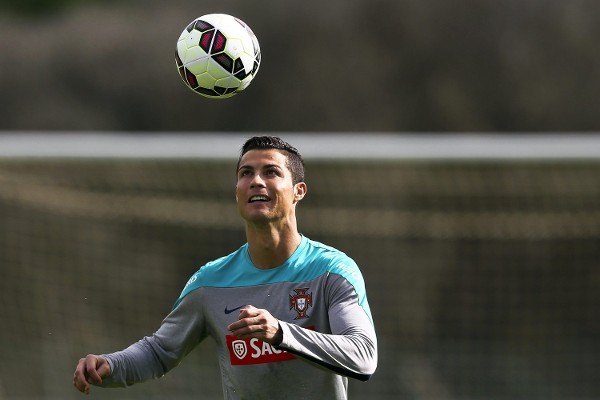 El delantero de la selección portuguesa de fútbol, Cristiano Ronald.