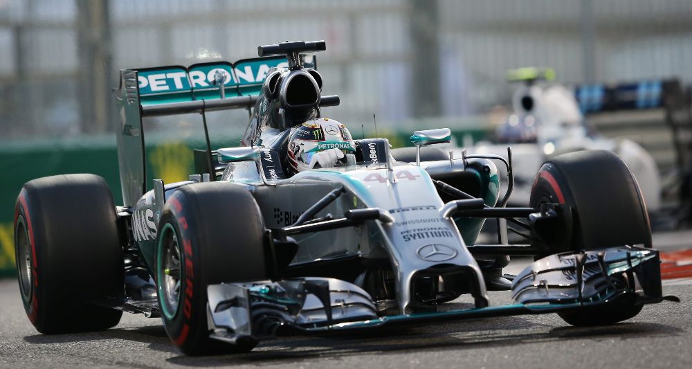 Lewis Hamilton, de Mercedes AMG.