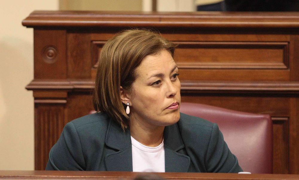 La diputada del PP Astrid Pérez.