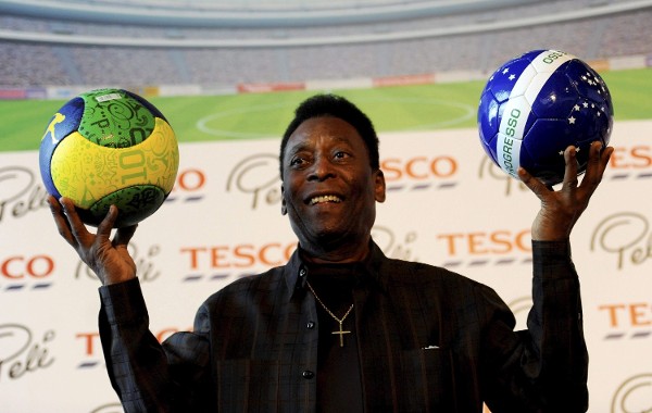 Imagen de archivo datada el 26 de marzo del 2014 del exastro futbolístico brasileño Pelé.