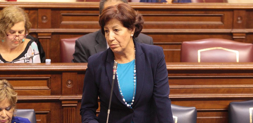 La consejera de Cultura del Gobierno de Canarias, Inés Rojas.