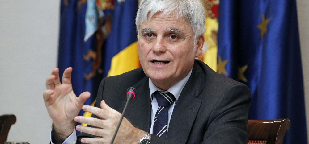 El consejero de Educación, Universidades y Sostenibilidad del Gobierno de Canarias, José Miguel Pérez.