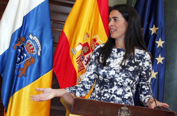 La delegada del Gobierno en Canarias, María del Carmen Hernández Bento.