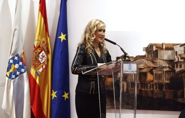 La Delegada del Gobierno de Madrid, Cristina Cifuentes.
