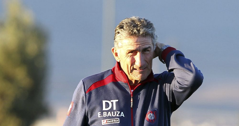 El técnico del San Lorenzo argentino, Edgardo Bauza.