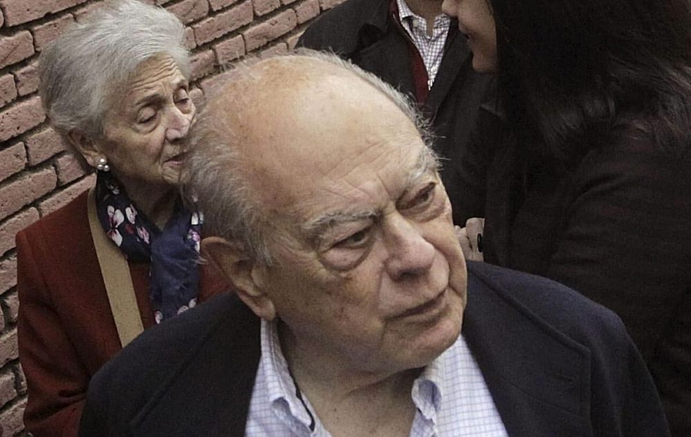 El expresidente de la Generalitat Jordi Pujol y su esposa Marta Ferrusola.