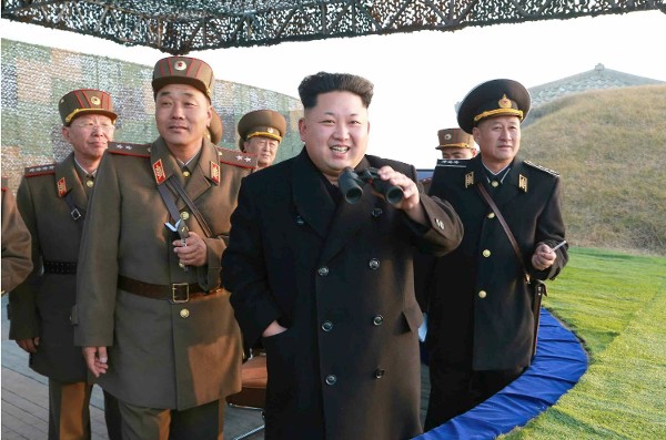  Kim Jong-un (C).