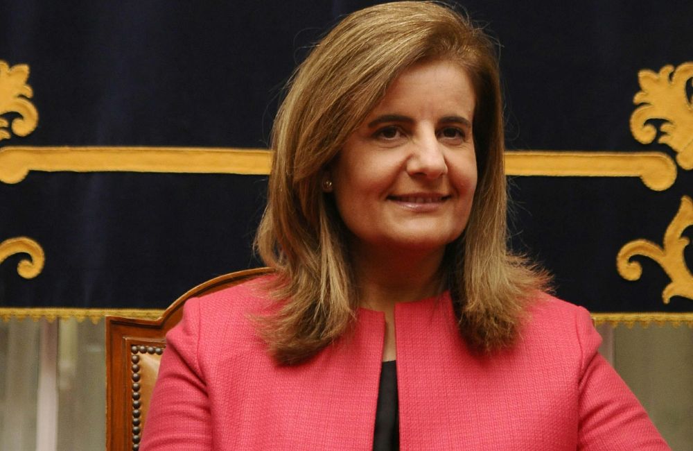 a ministra de Empleo y Seguridad Social, Fátima Báñez.