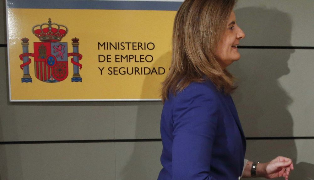 El ministra de Empleo y Seguridad Social, Fátima Báñez.