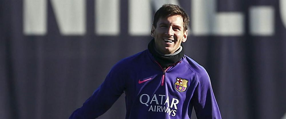 El delantero argentino Leonel Messi.