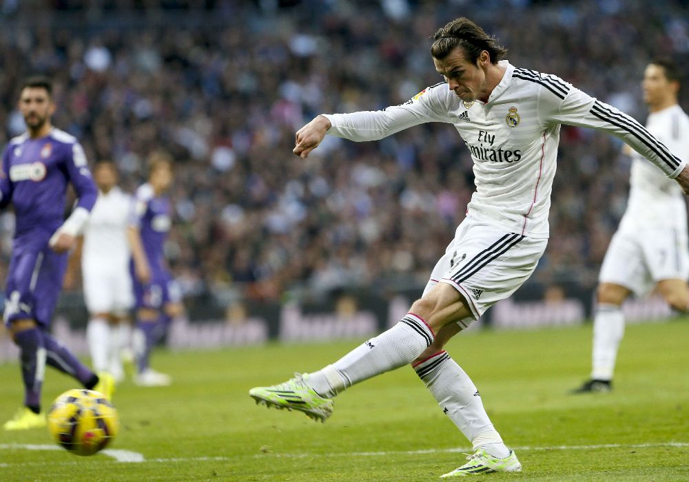 El centrocampista galés del Real Madrid Gareth Bale.