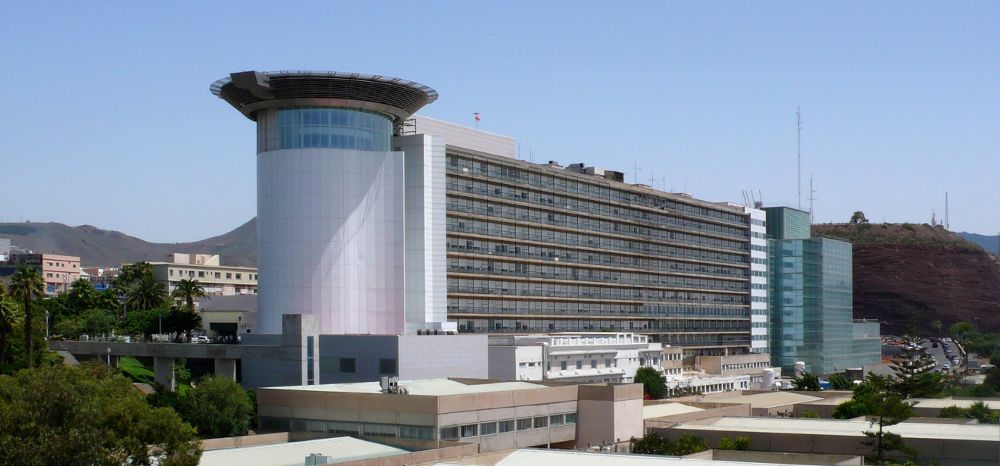 El Hospital Universitario de Canarias.