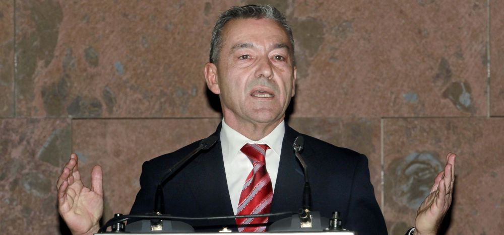 El presidente del Gobierno de Canarias, Paulino Rivero-