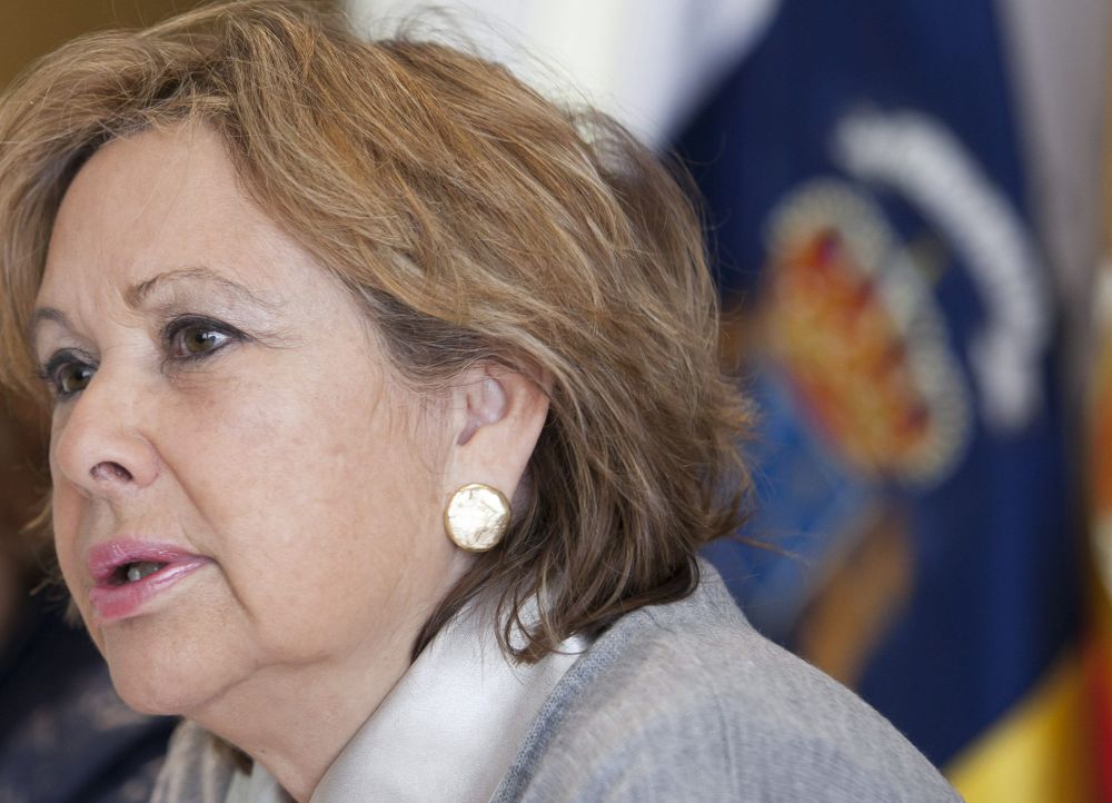 La consejera de Empleo, Industria y Comercio del Gobierno de Canarias, Francisca Luengo.