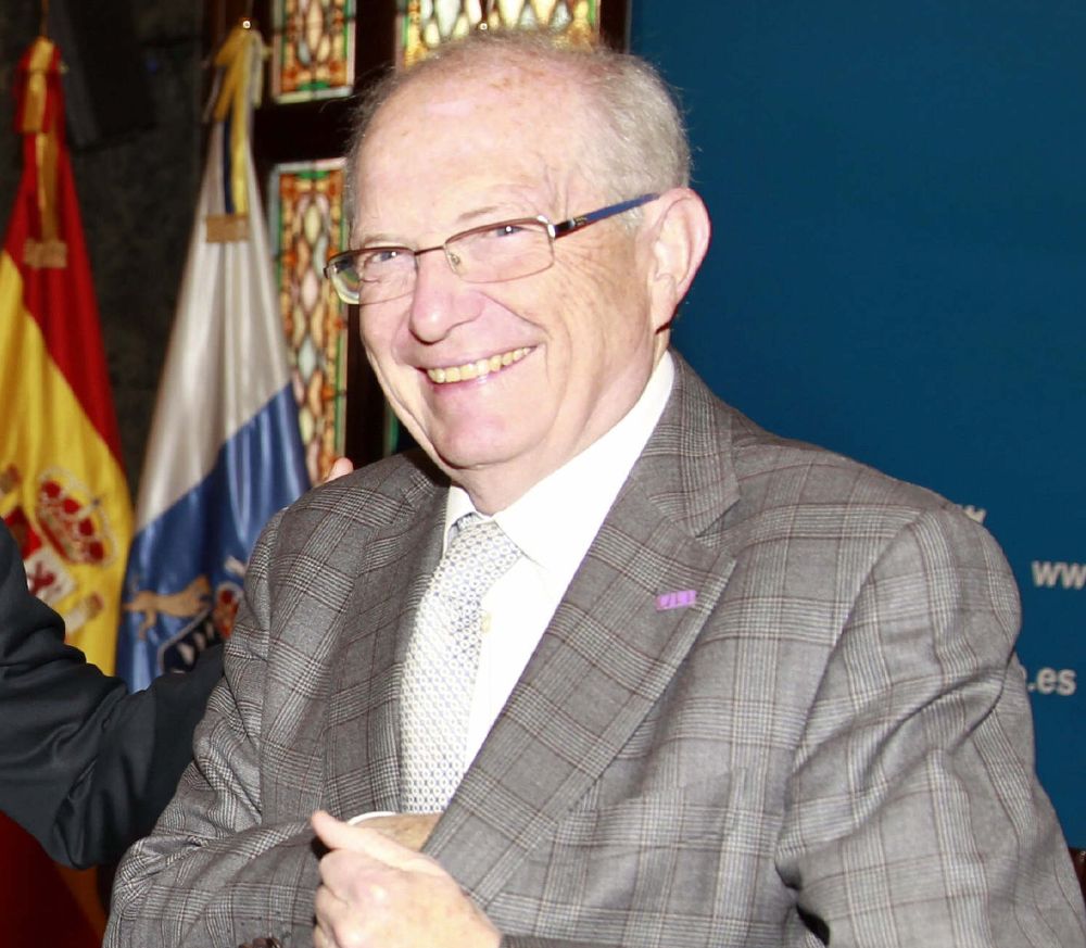 El rector de la Universidad de La Laguna, Eduardo Domenech.