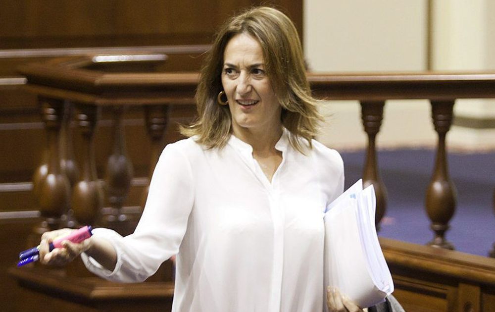 La diputada del grupo parlamentario del Partido Popular, Águeda Montelongo.
