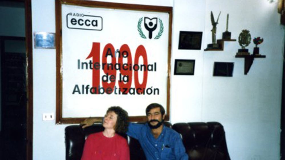 Radio Ecca en el año 1990.