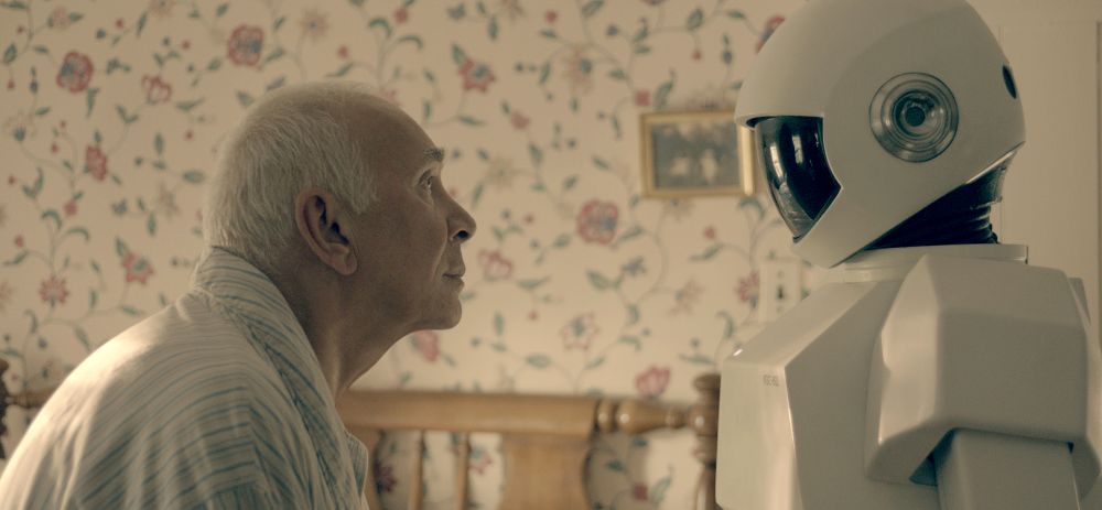 Escena de la película Robot & Frank.