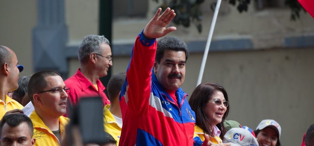 Fotografía cedida por prensa de la vicepresidencia de Venezuela del mandatario de Venezuela, Nicolás Maduro.