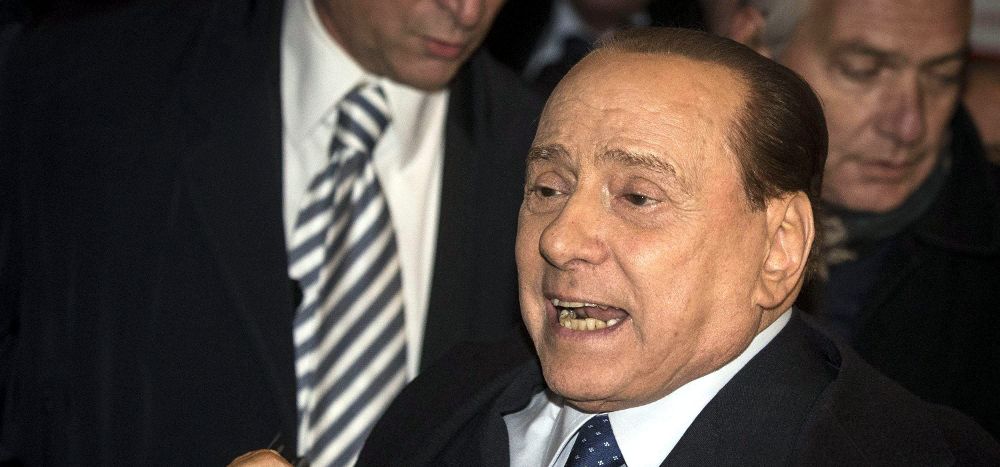 El ex primer ministro italiano y líder de Forza Italia, Silvio Berlusconi.