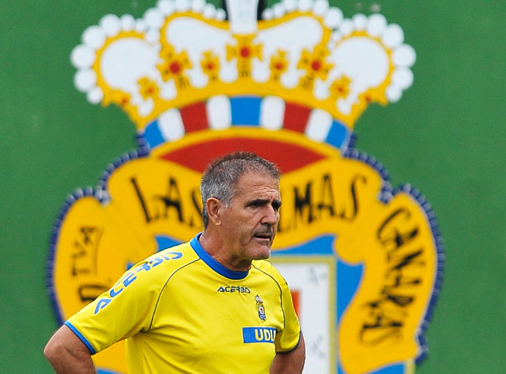 El entrenador de Las Palmas.
