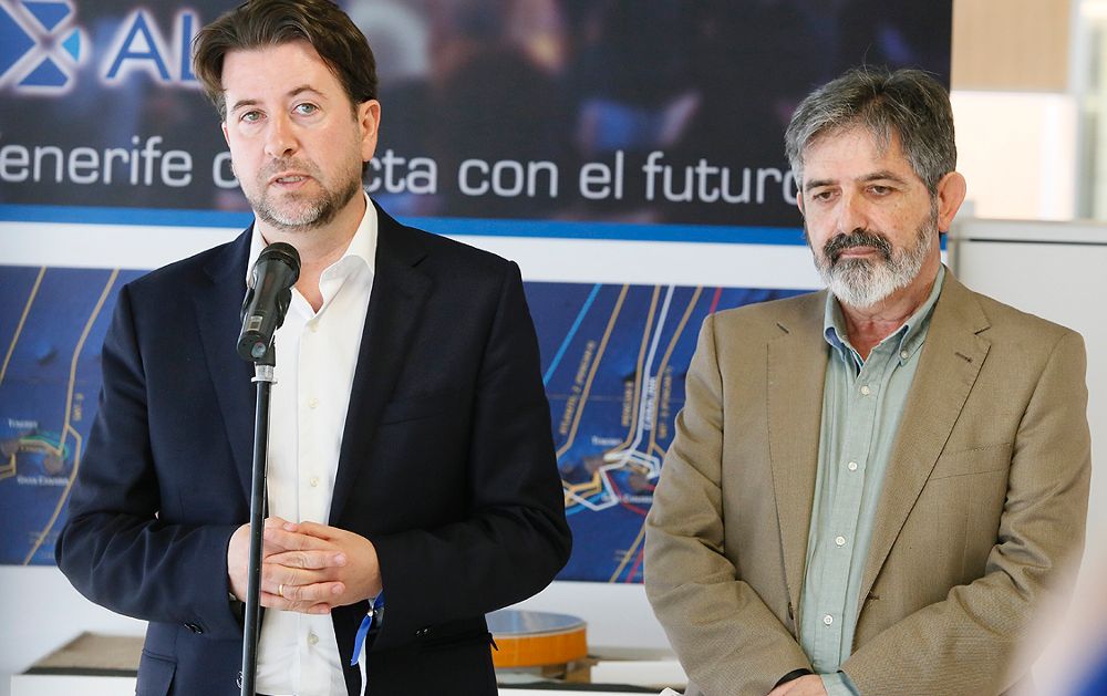 Carlos Alonso y Manuel Cendagorta (d).