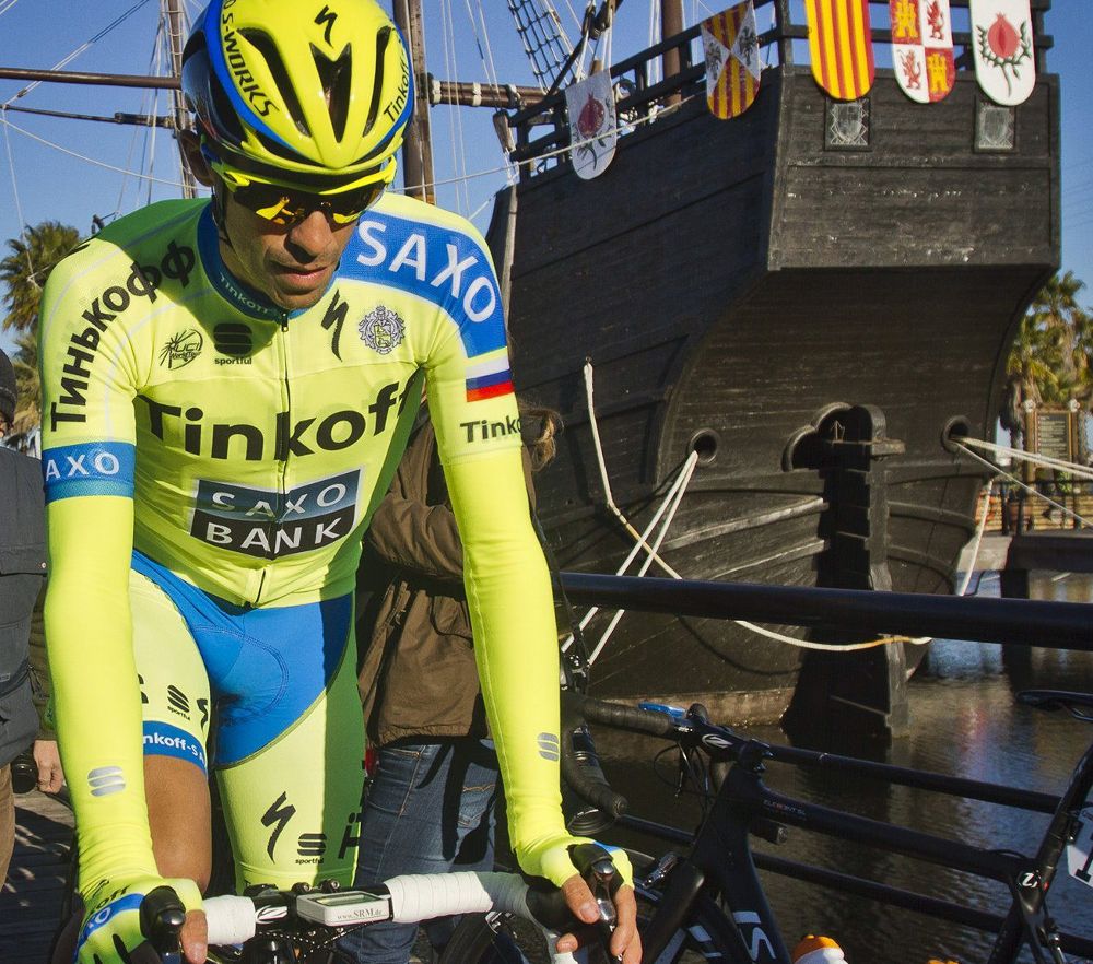 El ciclista Alberto Contador.