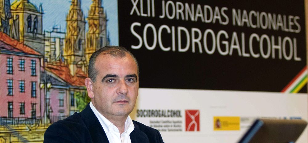 El presidente de la Unión de Asociaciones y Entidades de Atención al Drogodependiente (UNAD), Luciano Poyato.