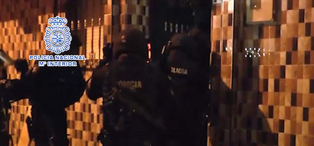 Imagenen facilitadas por la Policia Nacional de la operación contra el terrorismo islamista que se realizó en Ceuta.