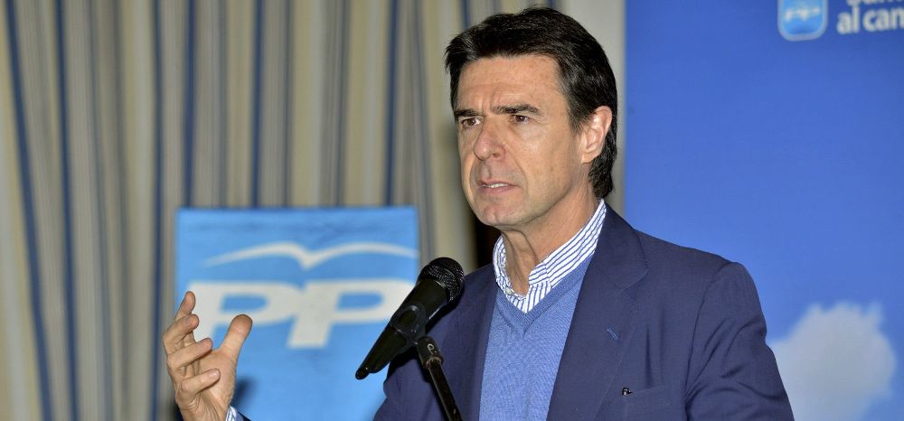 El presidente del PP en Canarias y ministro de Industria, Energía y Turismo, José Manuel Soria.