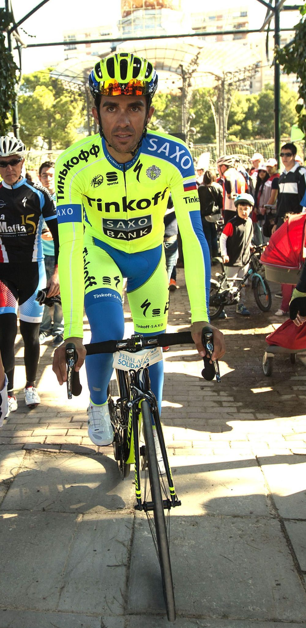 El ciclista Alberto Contador (Tinkoff Saxo).